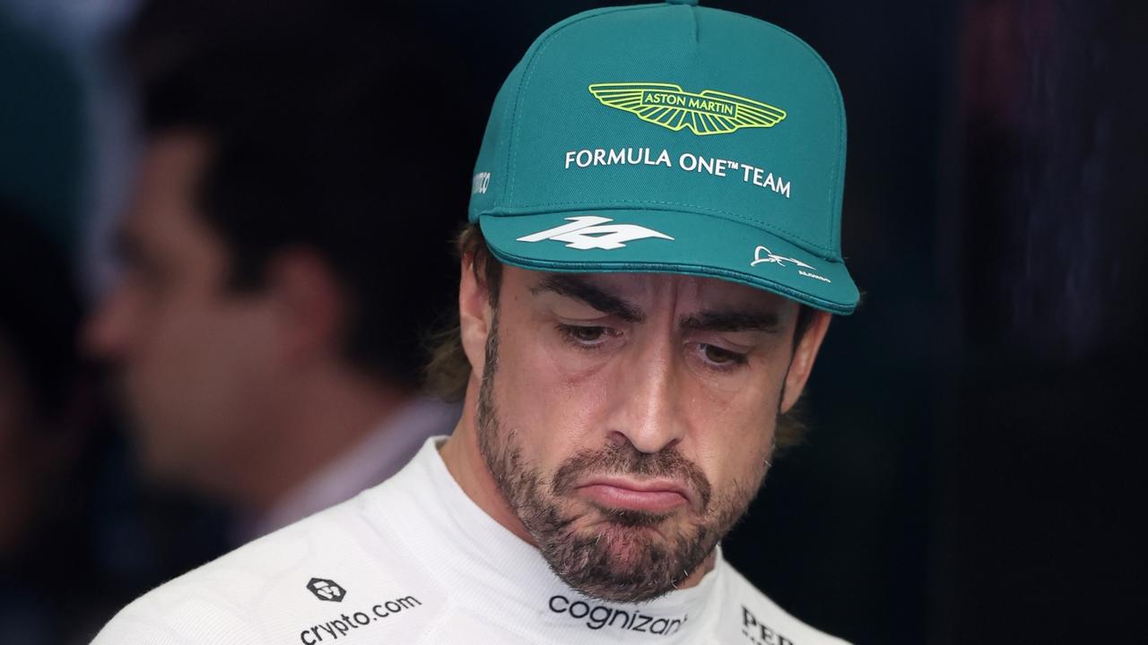 Fernando Alonso had a great start to his time at Aston Martin. (Photo by Lars Baron/Getty Images)