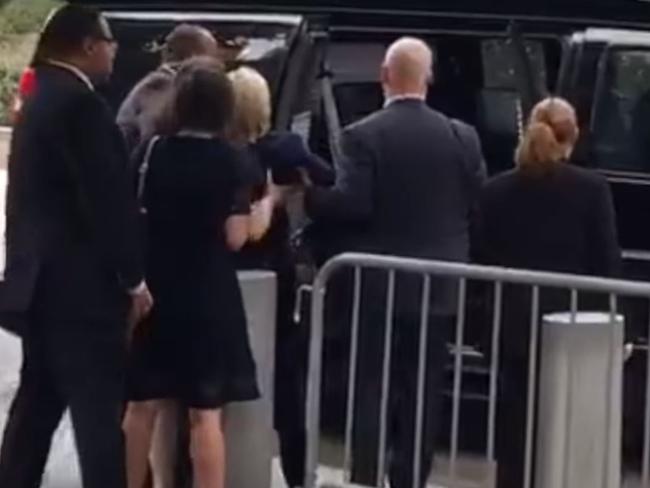 Trump Mocks Clintons 911 Memorial Collapse To The Delight Of Cheering Fans Au 5340