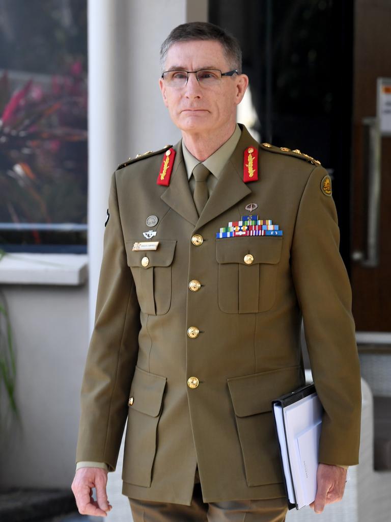 Chief of the Defence Force General Angus Campbell. Picture: Evan Morgan