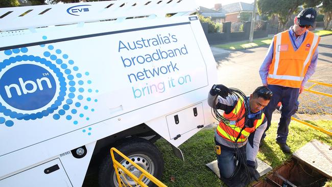 Rolling out the NBN.