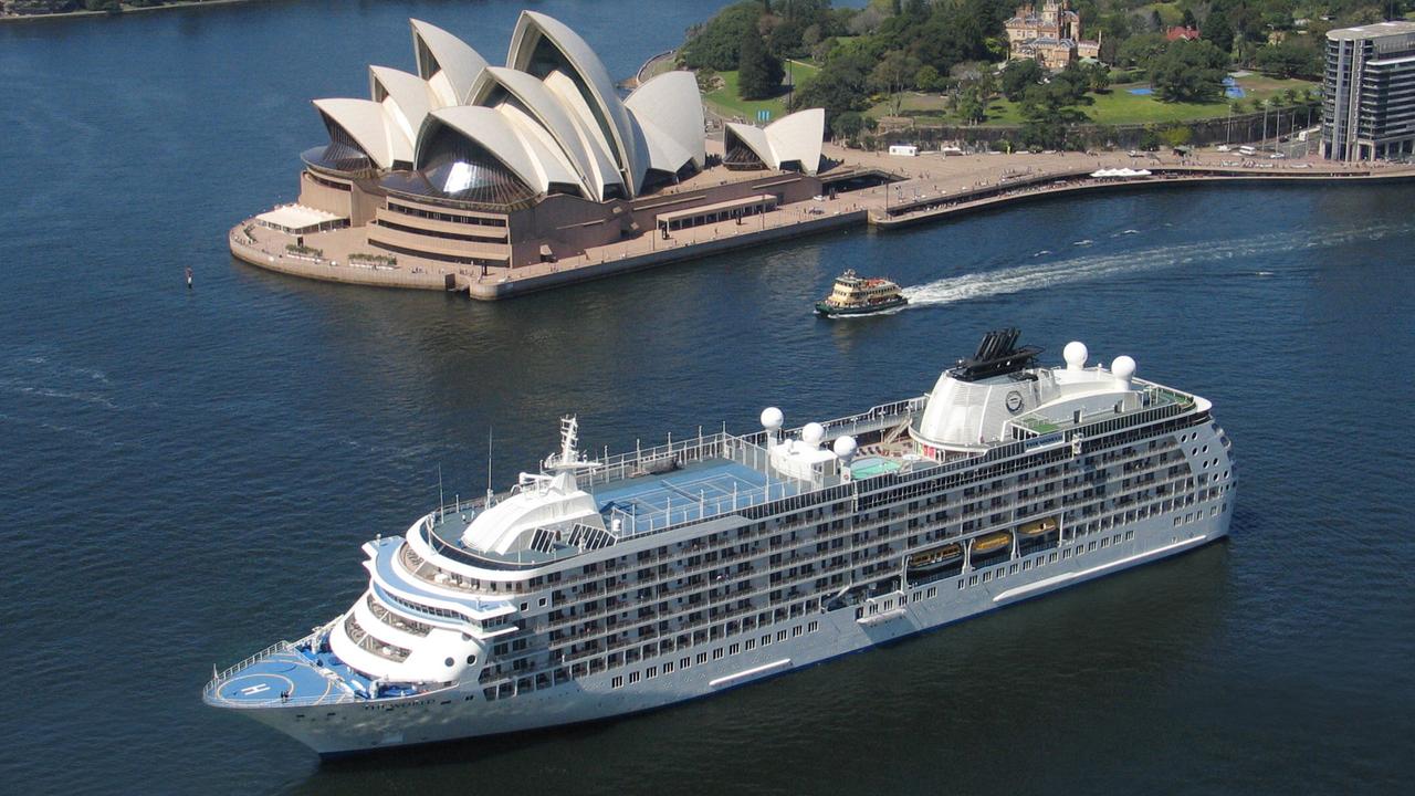 The World cruise ship in Sydney. Picture: Supplied