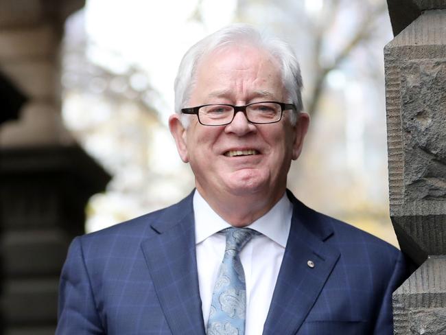 02/07/2019 Former Liberal cabinet minister Andrew Robb after giving evidence at the Royal Commission into VictoriaÕs Mental Health System at Melbourne town hall. Picture: David Geraghty / The Australian.