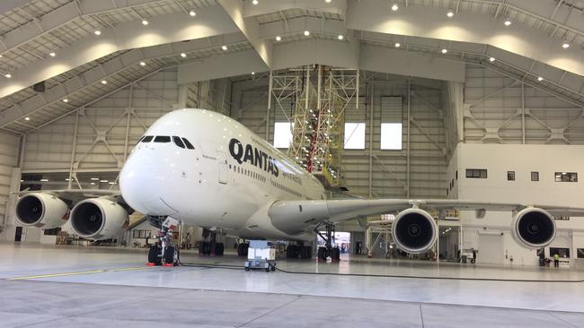 Qantas was quick to get an A380 back in the air after a midair engine shutdown. Picture: Supplied