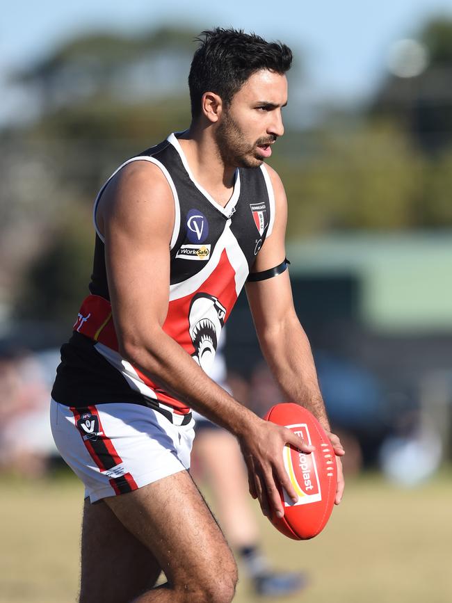 Bonbeach star Trent Dennis-Lane. Picture: Chris Eastman