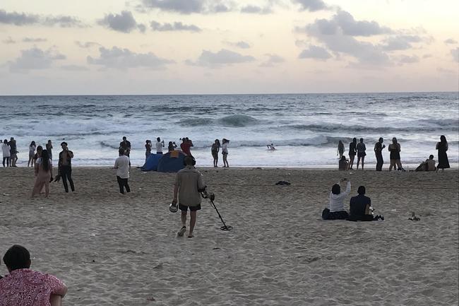 Gold Coast New Year's Day in Surfers Paradise. Picture: Emily Halloran 