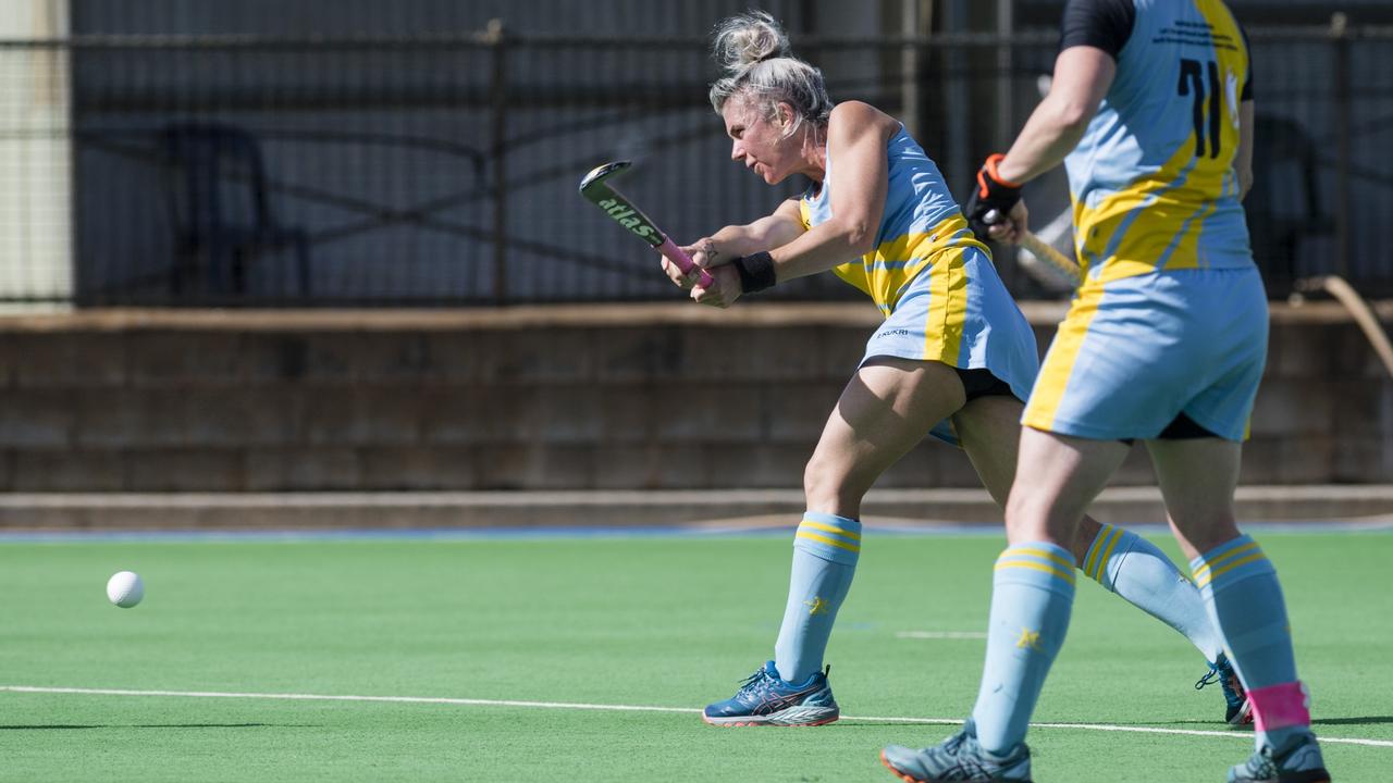 Carliha Brown of Cairns 1 against Redlands 1.