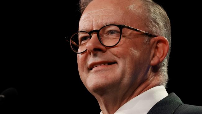 The election was called for Labor Leader Anthony Albanese relatively early in the night. Picture: Lisa Maree Williams/Getty Images