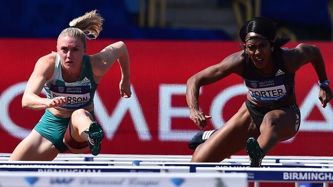 Sally Pearson had been off the pace in Diamond League meetings this year. Picture: AFP