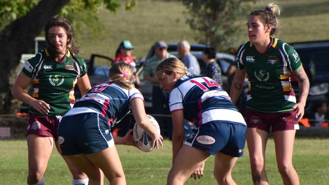 Frenchville Pioneers beat Rockhampton Brothers in the Rugby Capricornia women’s 7s grand final on Saturday.