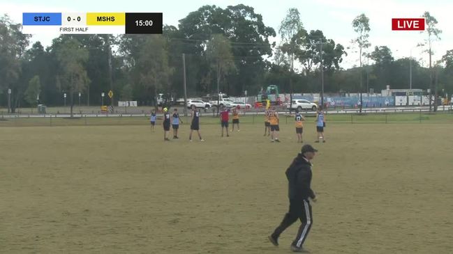 REPLAY: Qld Secondary Schools AFL Gala - St John's College vs Maroochydore SHS (Juniors)