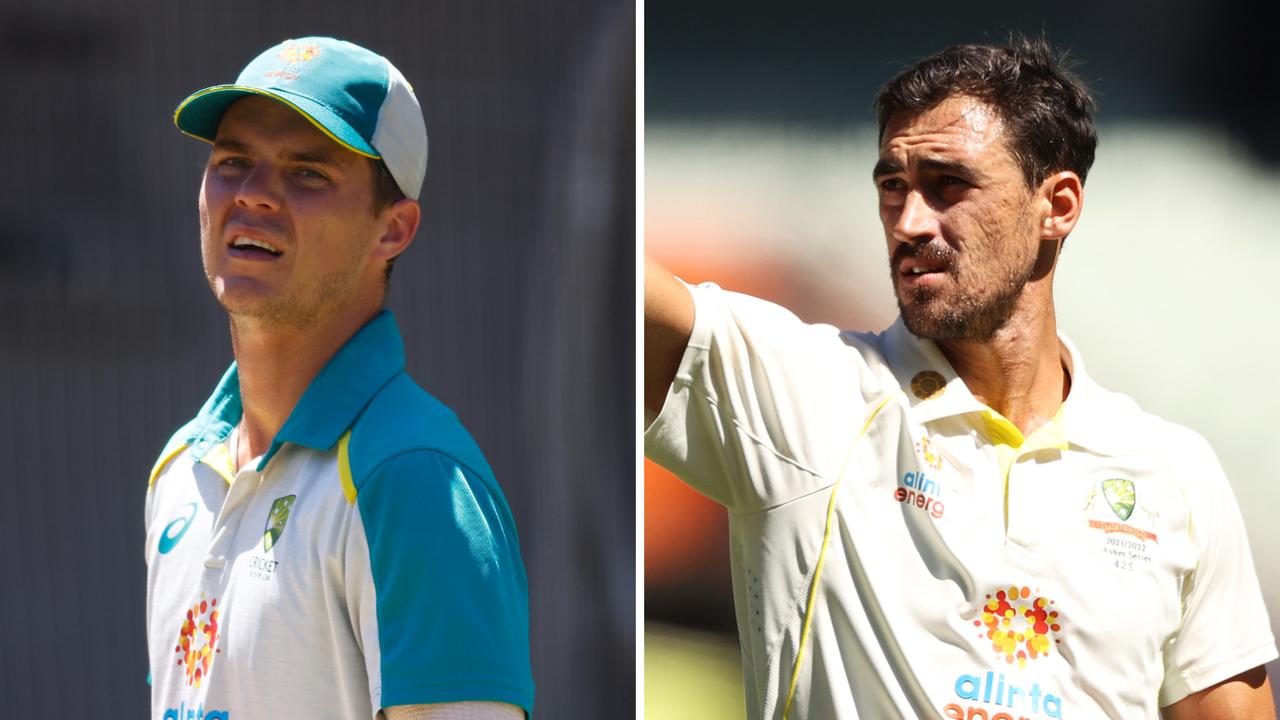 Mitchell Swepson and Mitchell Starc.