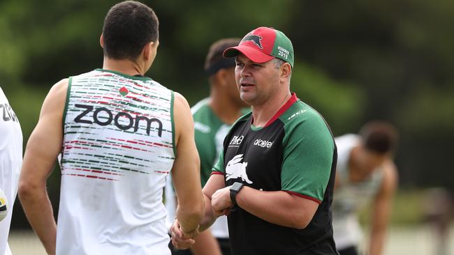 Anthony Seibold will leave the Rabbitohs a year early. Picture: Brett Costello