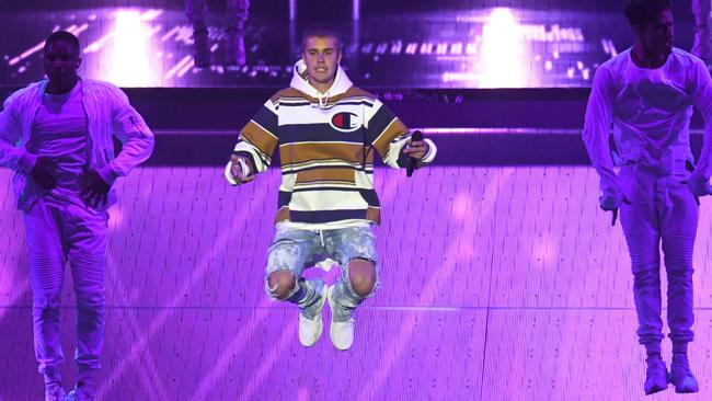 Bieber has been on his Purpose world tour since March. Picture: Stuart C. Wilson/Getty Images.