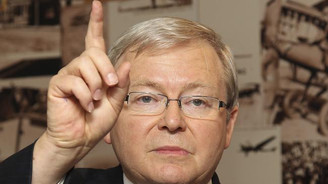 Former Australian prime minister Kevin Rudd. Picture: Tertius Pickard