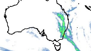 A widespread weather system makes its way towards Australia's east coast on Saturday April 29. Source: Passage Weather