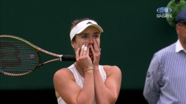 Svitolina shocks World No.1 at Wimbledon