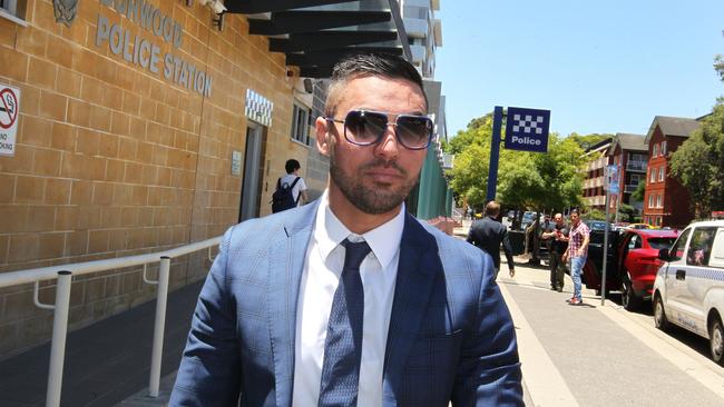 Salim Mehajer leaving Burwood Local Court last December.