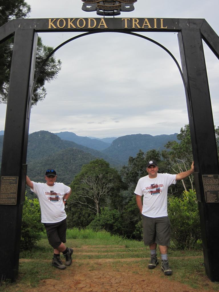 West Australian Damian Stevens says he’s previously completed the Kokoda Trail twice.