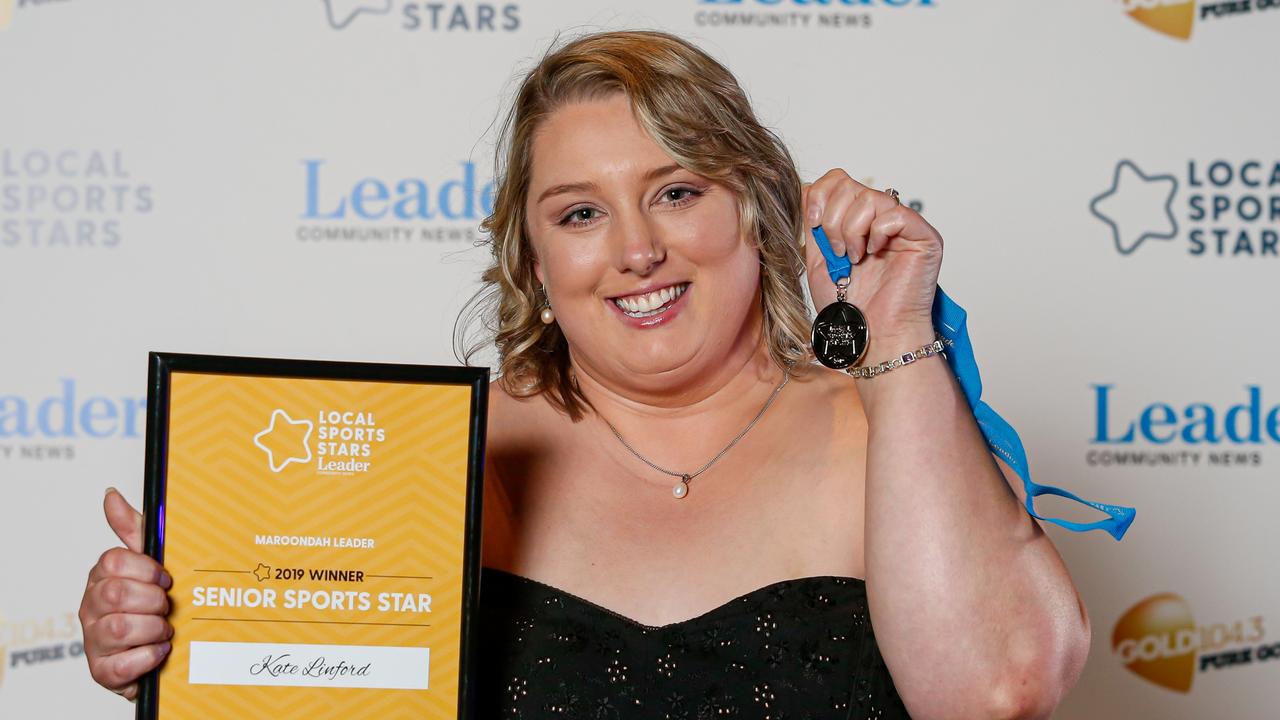 Maroondah Leader Senior Sports Star Kate Linford.