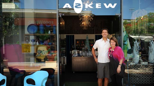 Paul Kostromin and Annette Fraser, owners of Askew.