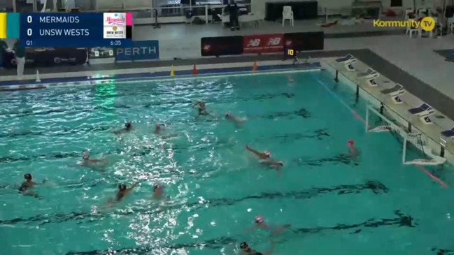 Replay: Australian Youth Water Polo Championships Week 1 - Mermaids Pink v UNSW Wests (18G Gold QF)