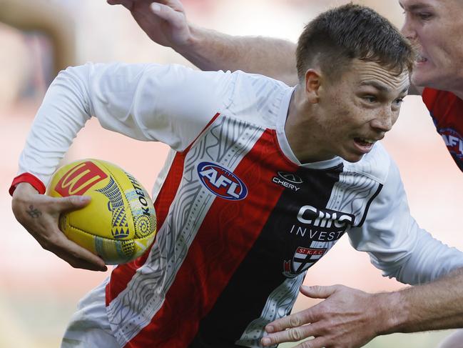 Lance Collard was snatched from the Eagles by St Kilda. Picture: Michael Klein