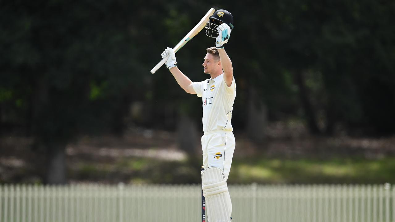 Cameron Bancroft has made up for lost time in the Sheffield Shield, scoring a century for Western Australia on his long-awaited return. 