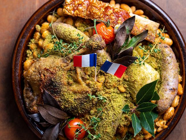 The cassoulet. Picture: Leigh Griffiths