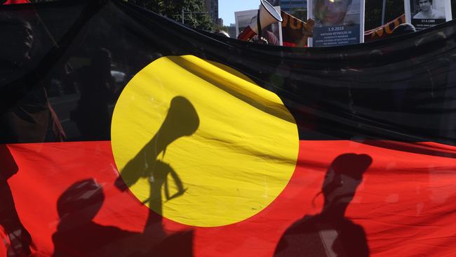 The occupation of Aboriginal lands has now been followed by an adoption of a commodified and one-dimensional Aboriginal identity. Picture: Getty