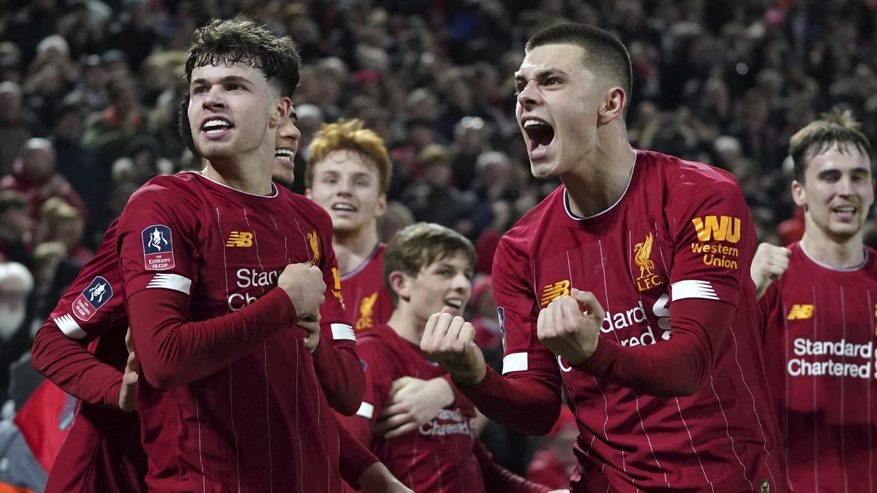 Liverpool’s youngsters got passed Shrewsbury to reach the fifth round of the FA Cup.