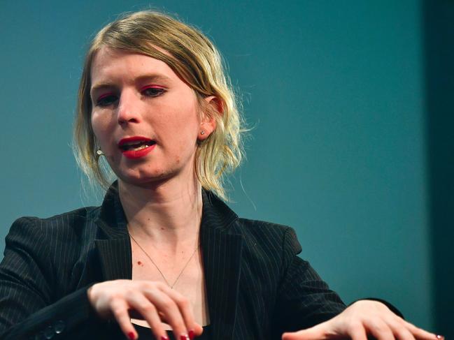 Former US soldier Chelsea Manning. Picture: AFP