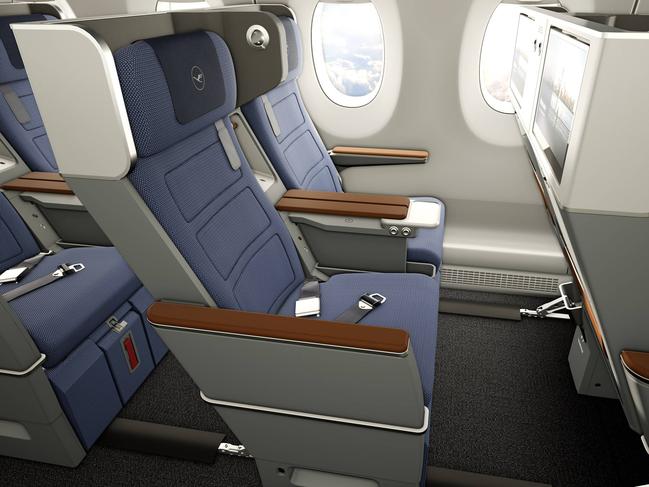 Lufthansa's new premium economy. Photo: Lufthansa