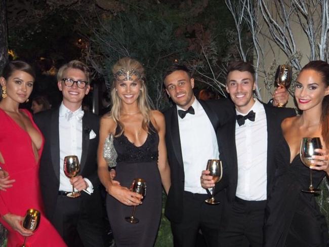 Jesinta Campbell is a regular in the social scene. Picture: Instagram