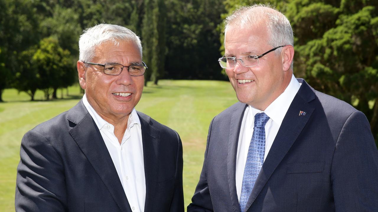 It’s not been the easiest week for Prime Minister Scott Morrison, who is facing backlash over his captain’s pick of Warren Mundine for the seat of Gilmore. Picture: Jonathan Ng