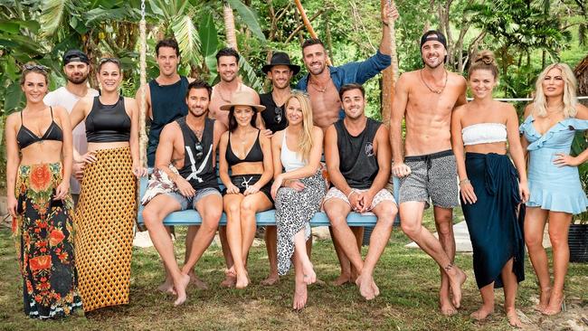 Just some of the cast from the this year’s Bachelor in Paradise which will air on Sunday night. Picture: Channel 10