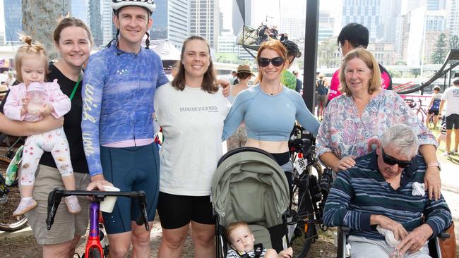 Thousands of cyclists took to the streets of the river city on Sunday for the Tour de Brisbane. \Photo: Grace Kessels.
