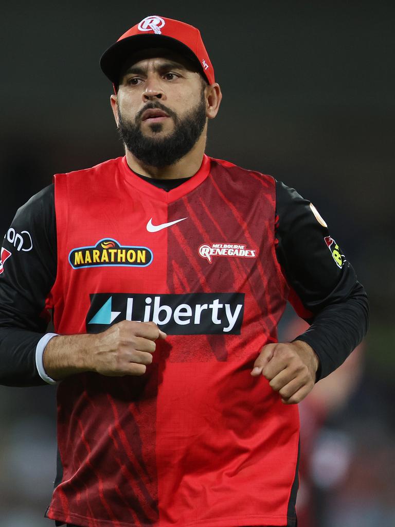 Playing for the Renegades in the Big Bash. (Photo by Mark Metcalfe/Getty Images)