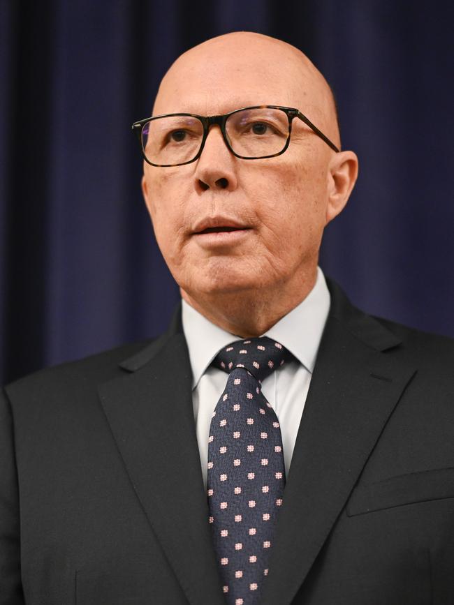 Leader of the Opposition Peter Dutton. NewsWire / Martin Ollman