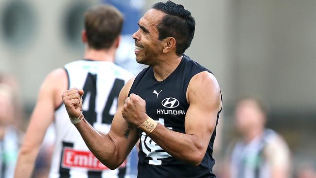 Eddie Betts was back to his brilliant best against Collingwood. Picture: Jono Searle/AFL Photos/via Getty Images