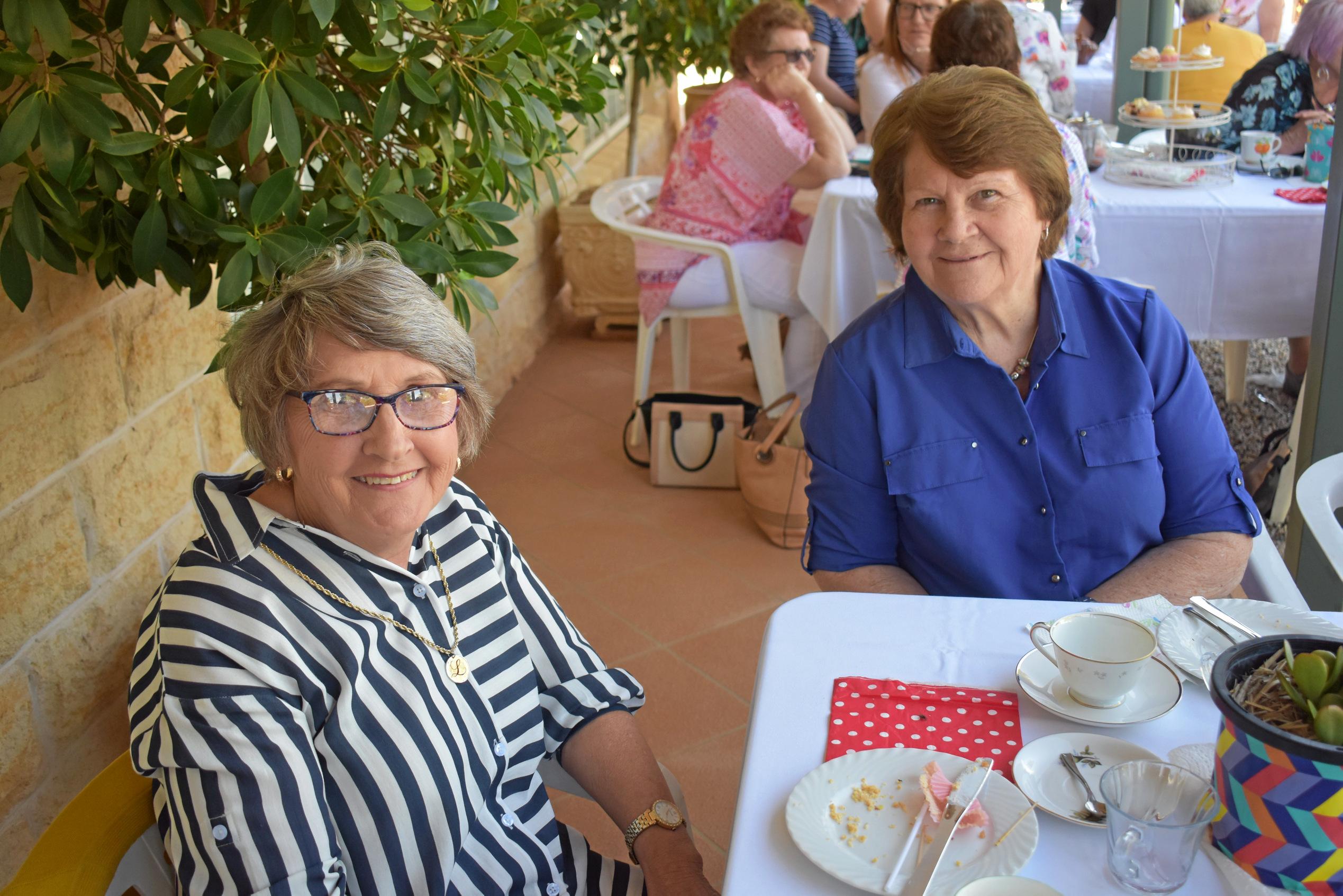 Lynn Bowden and Edna Tedford. Picture: Jorja McDonnell