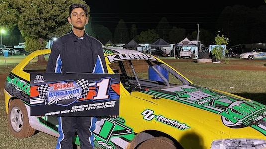 Jackson Kunny, Gympie Speedway. Picture: Contributed.