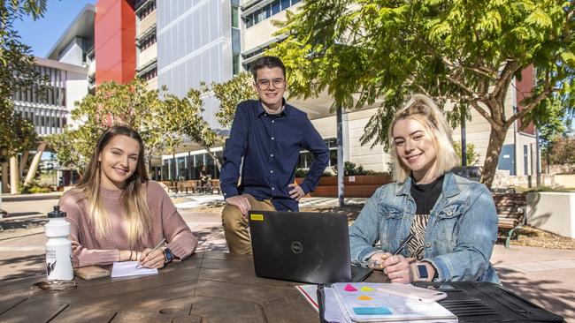 USQ Springfield students reveals its most popular courses for student enrolments in 2021.