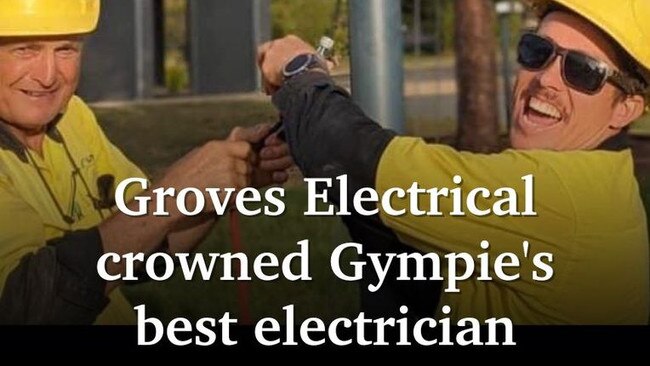 Groves Electrical won Gympie’s best electrician for 2023.