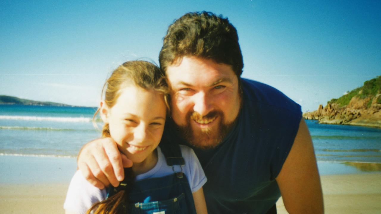 Road safety champion Peter Frazer and his daughter Sarah, who died in a sickening crash on her way to start university in Wagga Wagga in 2012 aged 23.