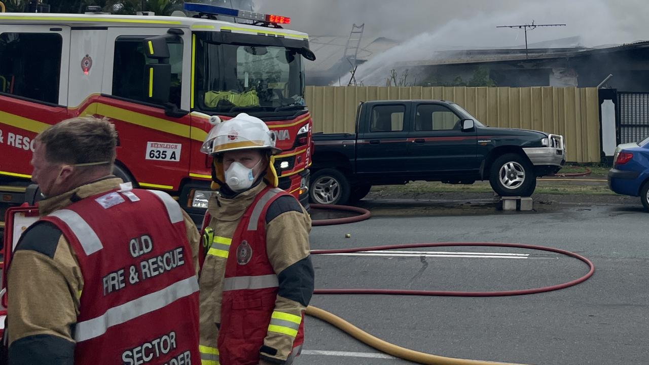 Fire crews in five-hour battle to save elderly man’s home