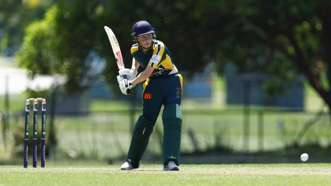 Leo Thornton batting for Wests. Picture: Michael Gorton