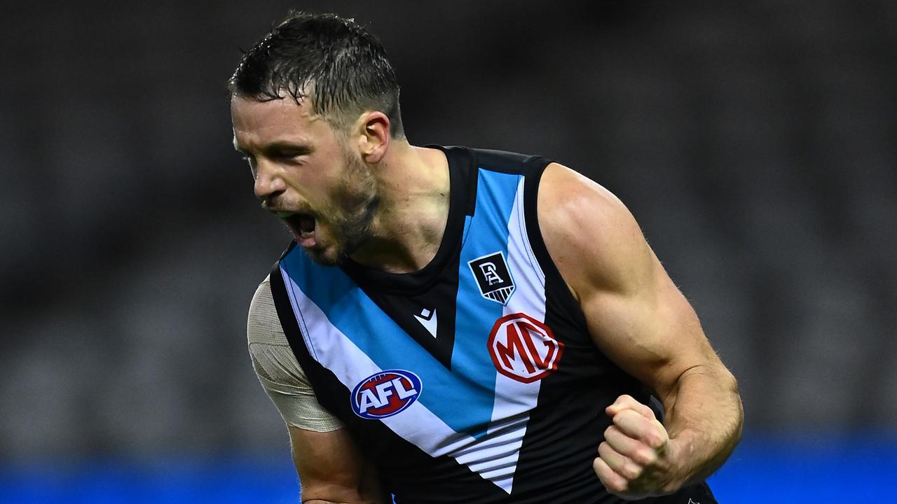 Travis Boak has been nominated for the Jim Stynes Community Leadership Award this year.