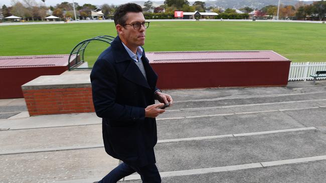 Andrew Fagan has been Crows CEO since 2014. Picture: AAP / David Mariuz