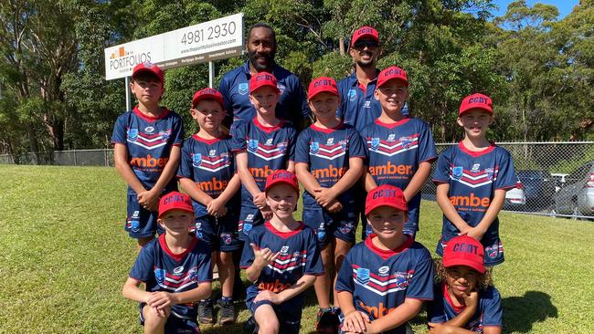 The Central Coast Touch Association boys' under 10 representative team. Photo: supplied