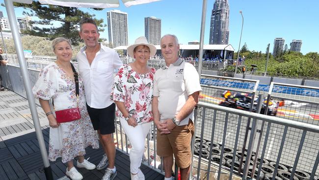 GC500. Jane and Hal Rice, Jenny and Joe Cacciola. 30 October 2022 Surfers Paradise Picture by Richard Gosling